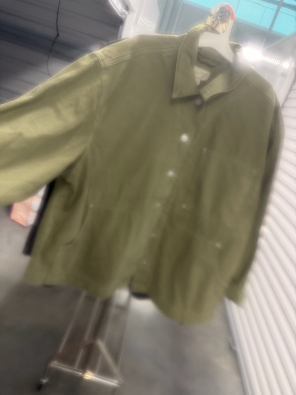 Universal threads XXL army, green lightweight men’s jacket new with tags